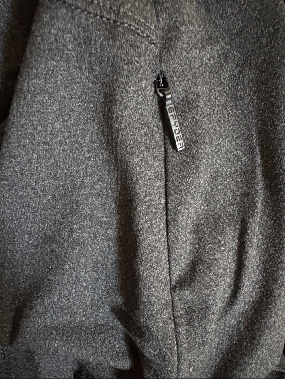 Spyder Women's Long Sleeve Active Top - Charcoal Gray - Picture 15 of 16